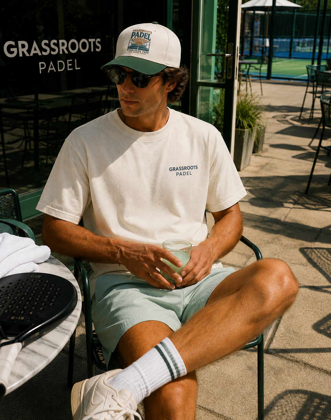 VINTAGE TWO TONE EMBROIDERED CAP