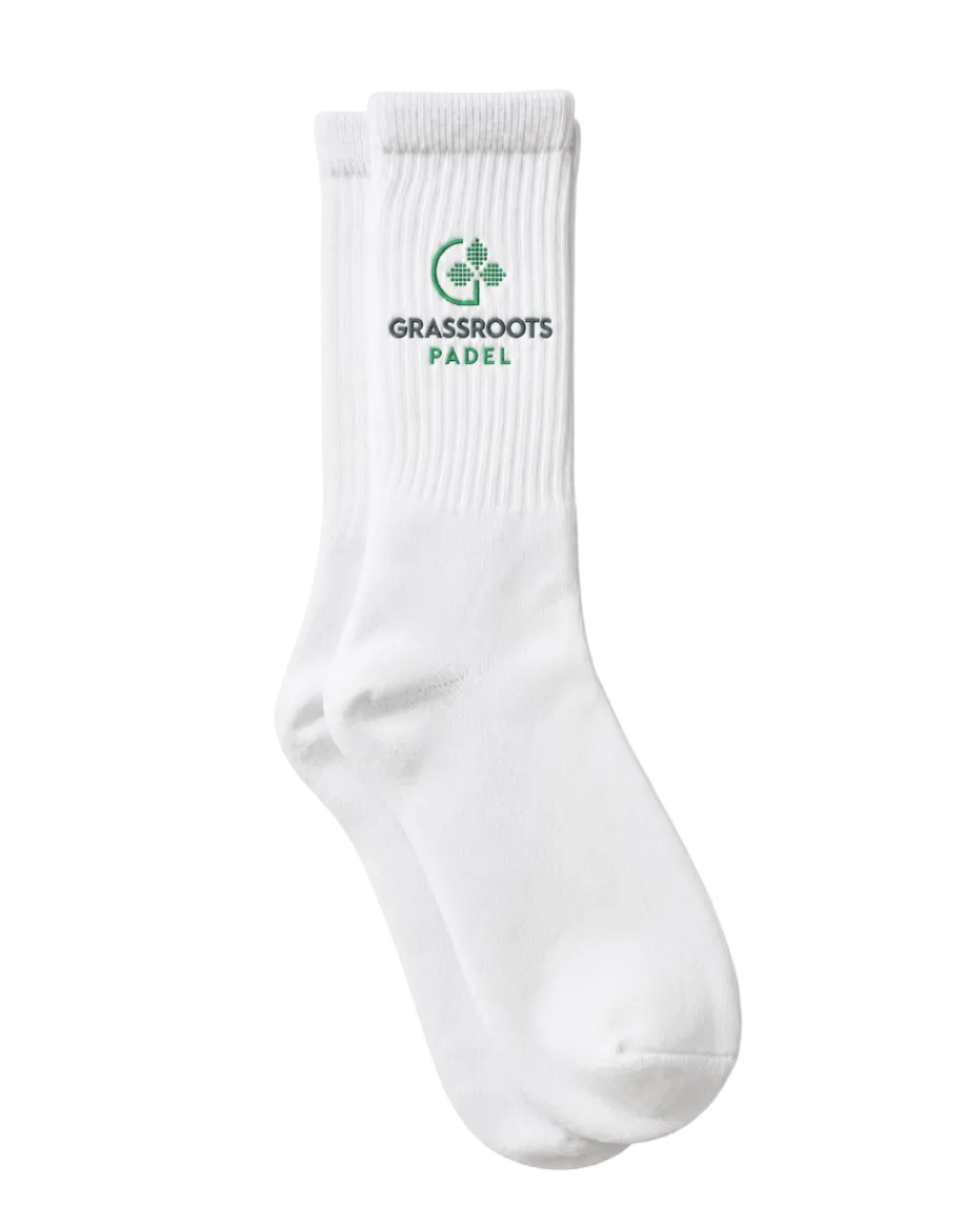 GRASSROOTS PADEL Embroidered socks