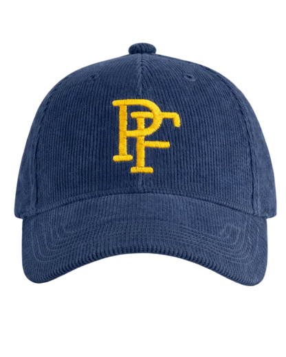 EMBROIDERED 'PF' CORDUROY Baseball Cap