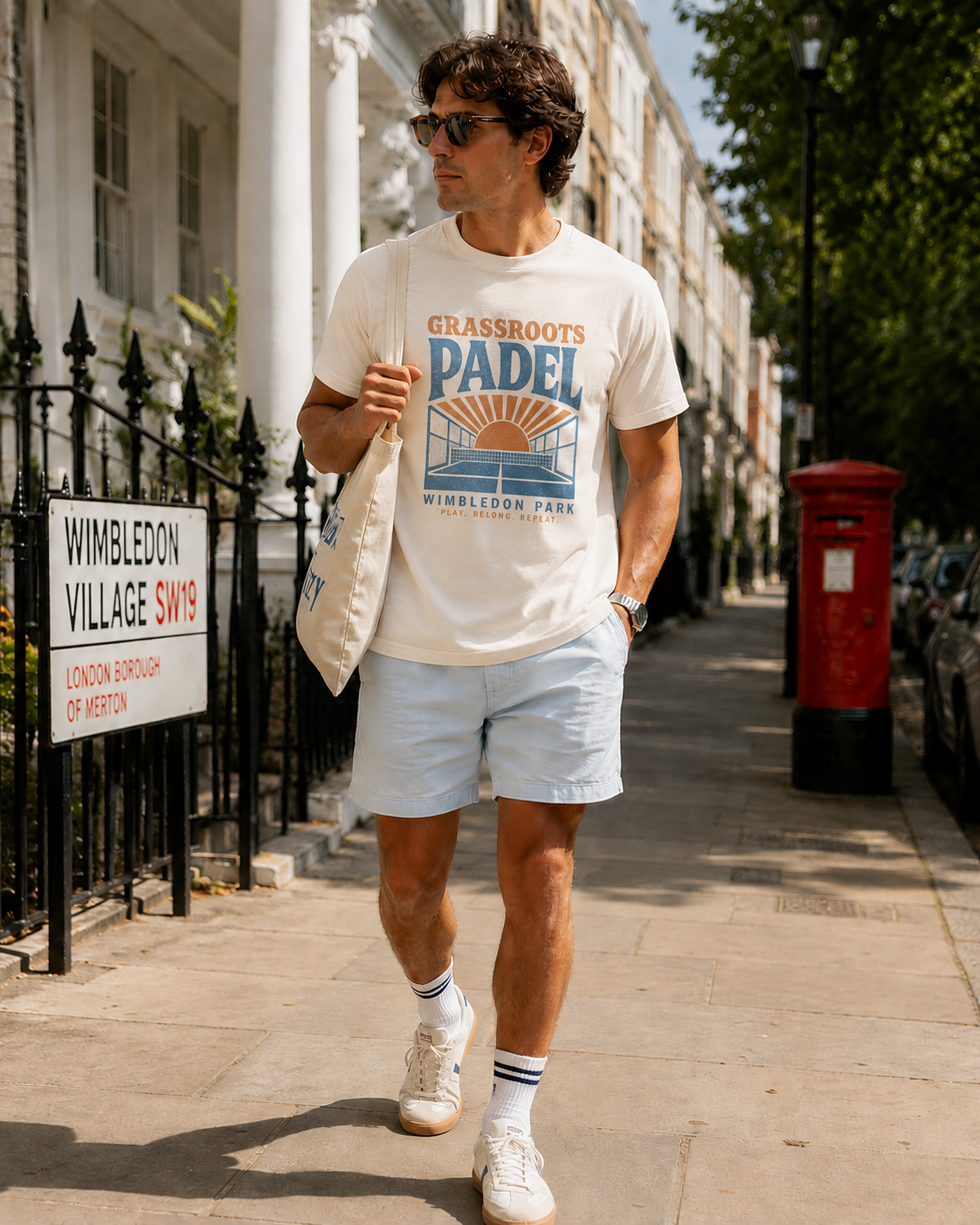 VINTAGE GRASSROOTS PADEL TEE