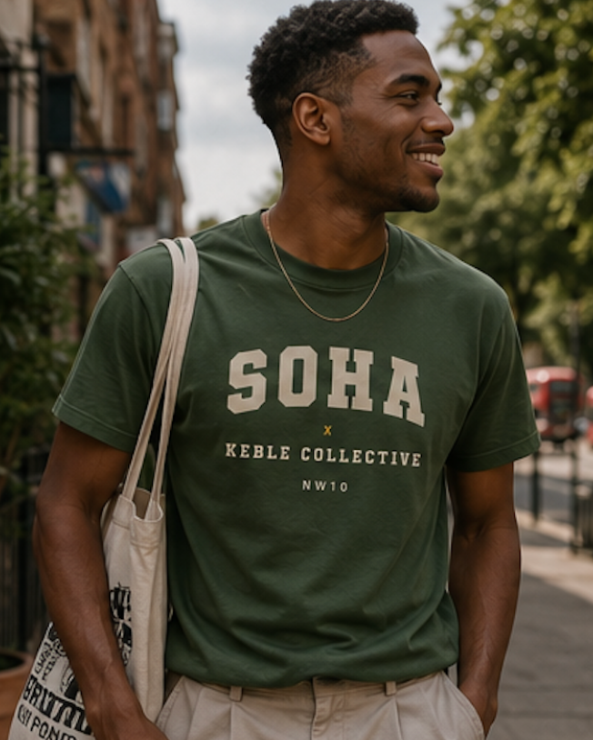 SOHA x Keble Collective Adult t-shirt