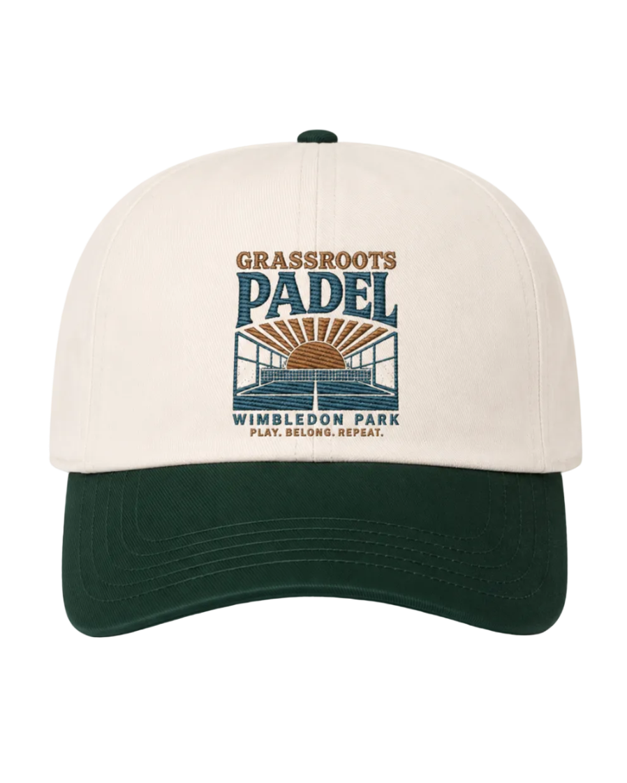 VINTAGE TWO TONE EMBROIDERED CAP