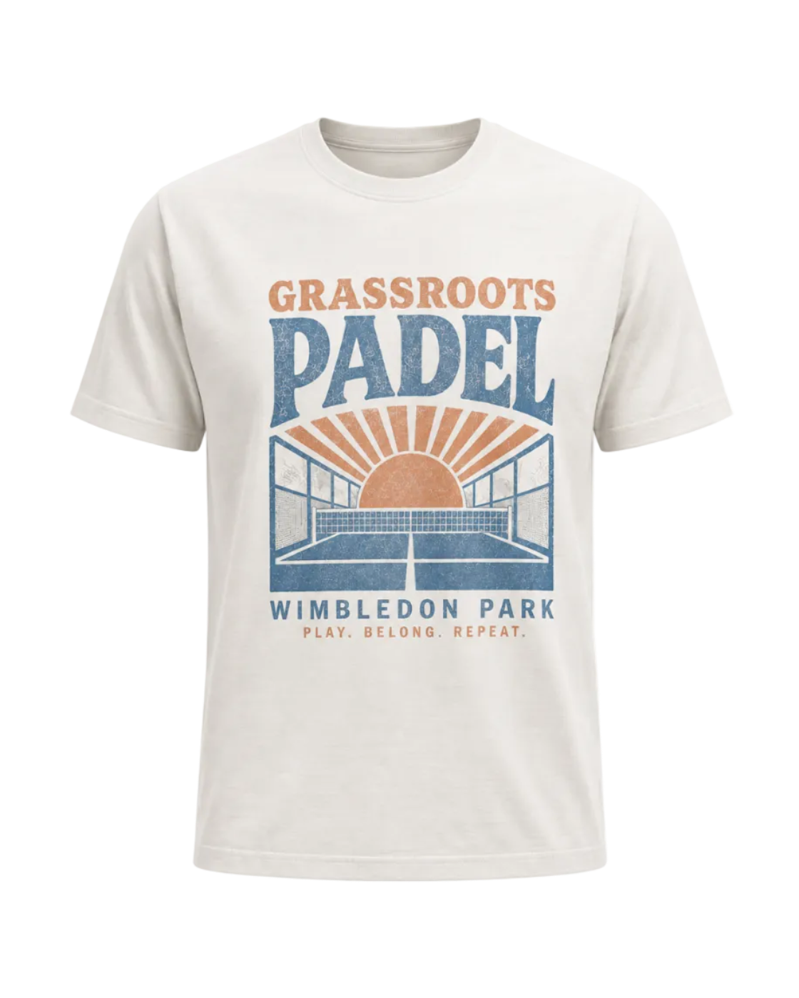 VINTAGE GRASSROOTS PADEL TEE
