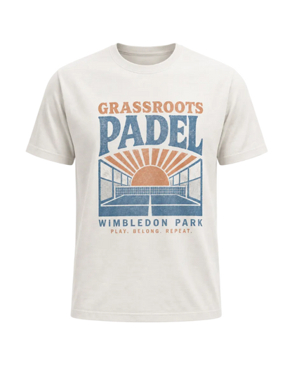 VINTAGE GRASSROOTS PADEL TEE