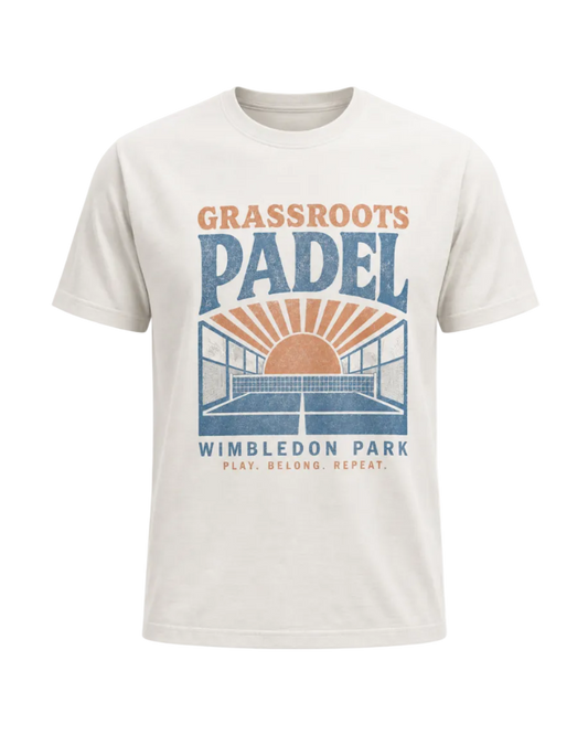 VINTAGE GRASSROOTS PADEL TEE