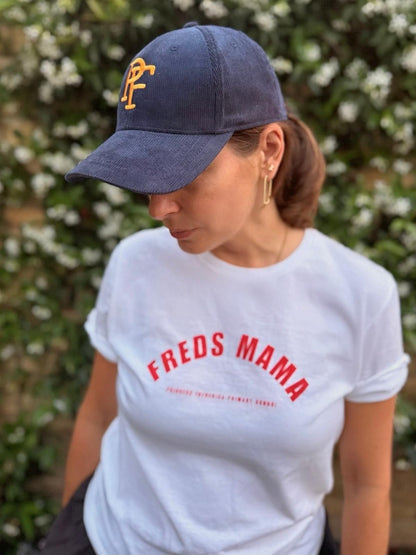 EMBROIDERED 'PF' CORDUROY Baseball Cap